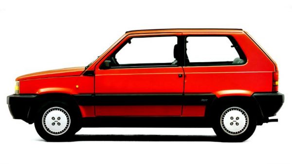 fiat panda super 141 red side 1987 750