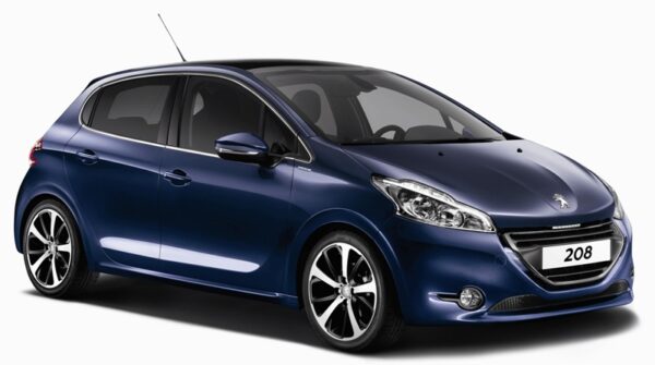 F1824 bocni vjetrobrani deflektori peugeot 208